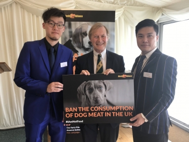 Southend West MP calls for UK Dog meat ban 
